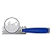 QEP 1/4 in. x 1/4 in. x 1/4 in. Comfort Grip Square-Notch Margin Flooring Trowel with Bucket Hook, Silver (42114)