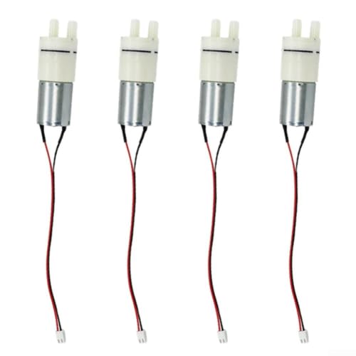4 bombas de agua autocebantes, 12 V, 1,2 L/min con 2 P para dispensador de agua, tetera, humidificador