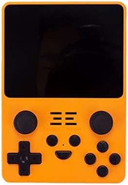 Powkiddy RGB20S Handheld Retro Game Console with Built-in Games 64G 15000 Games Yellow