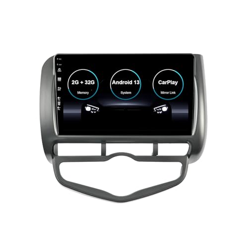 MISONDA Android Autoradio für Honda Fit/Jazz/City 2002-2007-[2G + 32G]