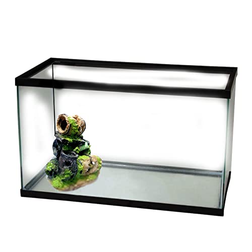 Image of Mistletoe Resin Product Natural Looking ?Broken Barrels for Aquarium Fish Tank Decoration10.16 X 14.6 X 16.51 Cm; 380 Grams