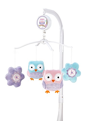 Little Love by NoJo Adorable Orchard Musical Mobile, Multi-Colored