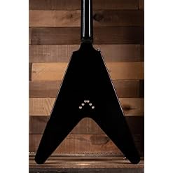 Epiphone Flying V Ebony · Guitare électrique - Les Beatles, Paul McCartney, John Lennon, RIngo Starr, George Harrison Epiphone Flying V Ebony · Guitare électrique – Image 2