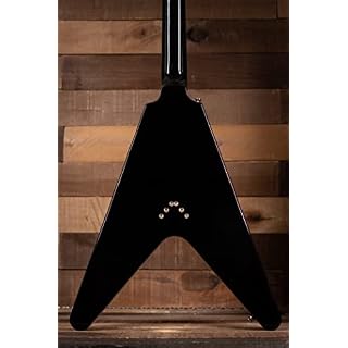 Epiphone Flying V Ebony · Guitare électrique - Les Beatles, Paul McCartney, John Lennon, RIngo Starr, George Harrison Epiphone Flying V Ebony · Guitare électrique – Image 2