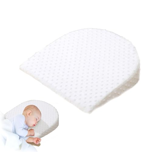 mootvvzca Baby 15 Degree Incline Sleeper Weddge Adjustable Soft and Breathable Pillow
