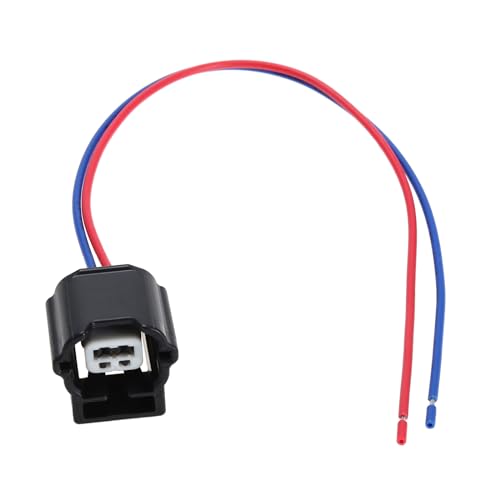 OTOTEC 2 Pin Alternator Repair Plug Harness Connector Alternator Plug Wire Connector Alternator Wire Harness Repair PL17-WL2 with 15cm Lead Compatible with Bosch