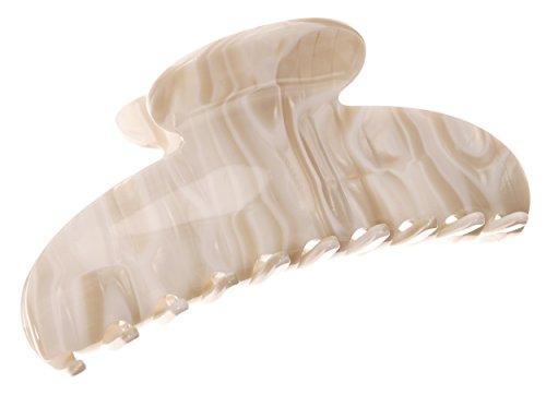 France Luxe mâchoire Jumbo Couture grande pince crabe solide pour fixation cheveux épais