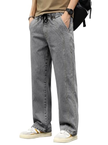 Image of Noble Monk Men's Denim Jeans | Stylish Casual Wear | Stretchable Cotton Trousers | Comfortable Everyday Pants | Travel, Outdoor & Streetwear