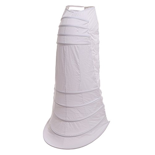 GRACEART Women's Victorian Bustle Hoop Skirt Crinoline Cage Pannier