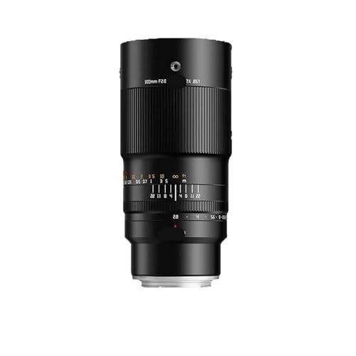 Camera Lens, Lente Macro de fotograma Completo de 100 mm F2.8 2X, Compatible con Fuji X/G, Compatible con Canon RF/EF,For Photography(G Mount)