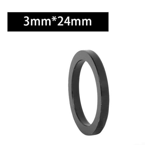 Fahrrad-Abstandshalter für optimale Fahrradeinrichtung und Leistungssteigerung (2 x 24 mm)