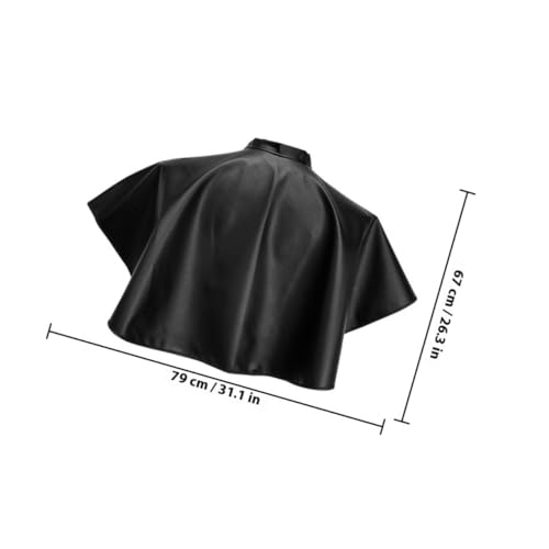 Capa para teñir cabello negra impermeable 2 piezas miniatura 2