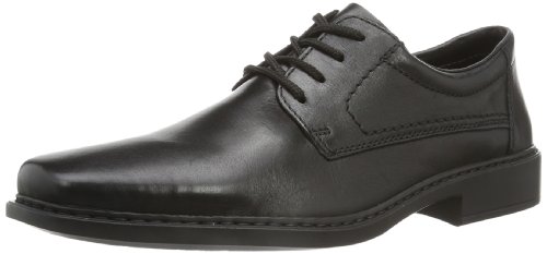 Rieker Herren B0810 Lace-Up-Men Derby, Schwarz (nero/schwarz / 00), 45 EU