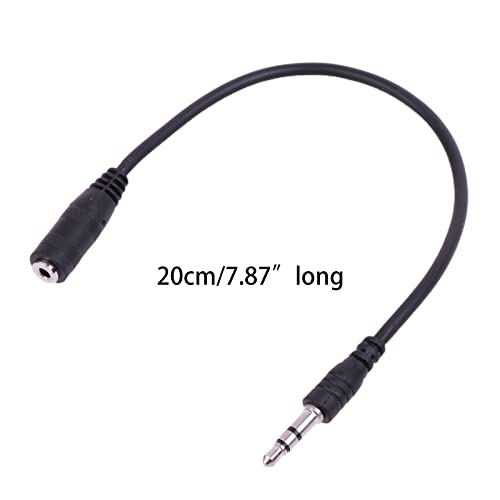 Cable adaptador estéreo Jack 2.5mm a 3.5mm miniatura 3