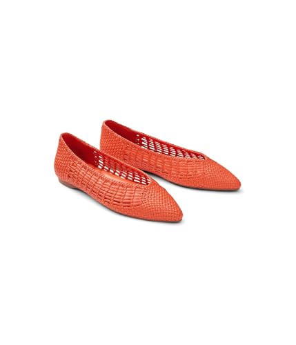 Birdies Women's Goldfinch Woven Flat Mary Jane