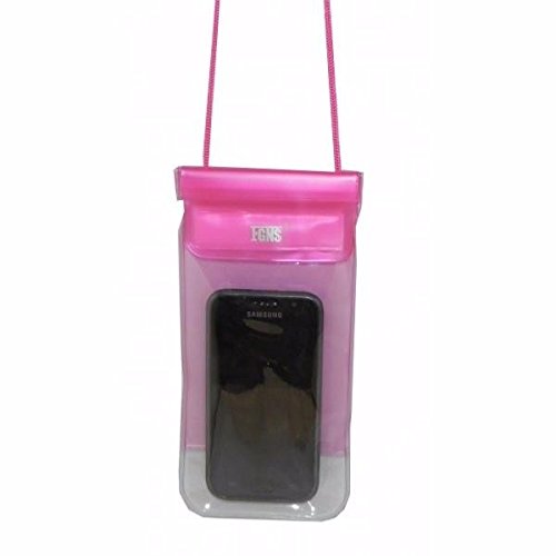 Funda Impermeable para el Móvil (17x9cm) FGNS-Rosa