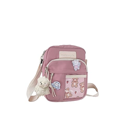 Sac d'épaule fille rose idéal pour voyage et usage quotidien