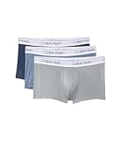 Calvin Klein Men's Microfiber Stretch Multipack Low Rise Trunks