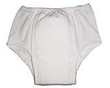 Baby Pants Adult - My First Training Pants - Medium White