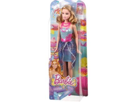Coffret pour Barbie fée Romy - Poupee Mannequin Blonde Cheveux Long - Set Jouet Fille + 1 Carte Tigre