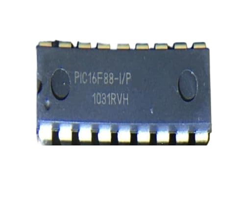 PIC16F88-I/P microcontroladores DIP18 para diseño de circuitos integrados, pack de 5 unidades