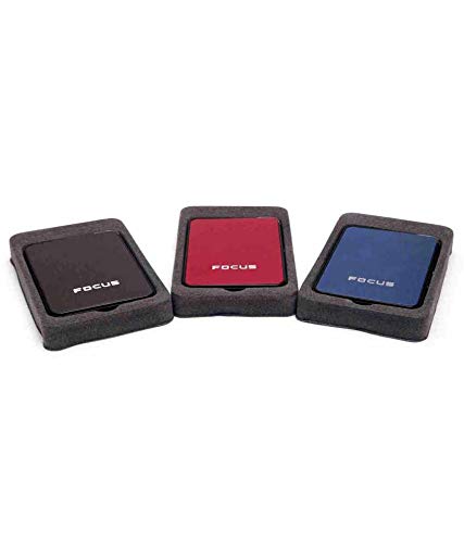 Image of MEESA Focus Ultra Thin Plastic, Stainless Steel Cigarette Case with Inbuilt Cigarette Lighter