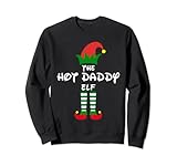 Photo Gallery the hot daddy elf family matching group christmas funny felpa Photo Gallery the hot daddy elf family matching group christmas funny felpa