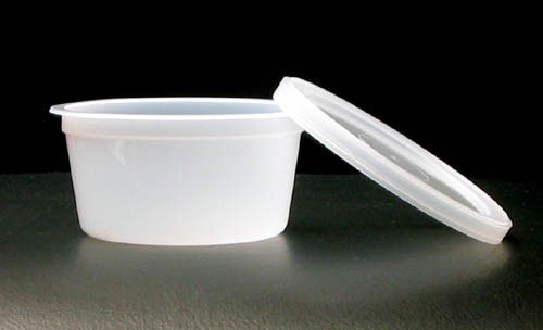 Therapy Putty Containers with Lids to Fit 2 oz, 3 oz, 4 oz Putty (25/Pack)