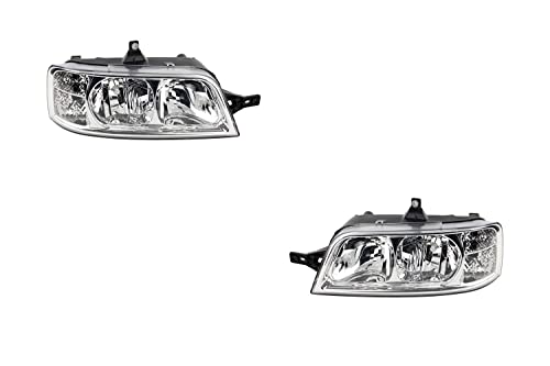 Johns, Jeu de phares pour phares Fiat Ducato (244) 04/02- H7/H1 - gauche et droite