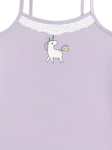 Image of BODYCARE Kids Girl's Vest Pack of 2 Super Combed Cotton Spandex Slip Soft & Comfortable Skin Friendly Innerwear Camisole