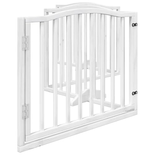 Puerta para perros con bloqueo de 320 cm para restringir accesos en casa 5