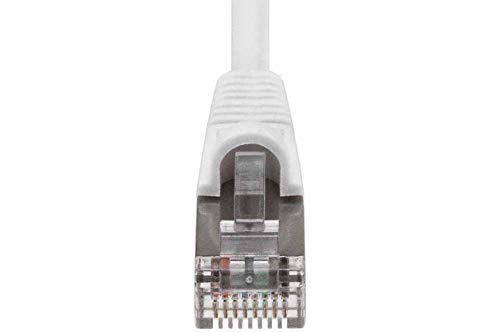 Cable de red SF Cable Cat5e STP Ethernet 35ft blanco miniatura 3