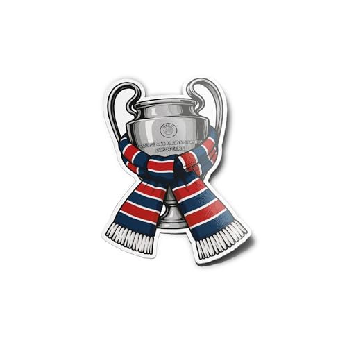 PACK AUTOCOLLANTS STICKERS Coupe d'Europe Paris saint germain Champions Ligue League vinyle vinyle résistant eau Uv écharpe supporters Psg Pour Ordinateur...