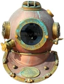 Rare Anchor Engineering 1921 Diving Helmet, Deep Sea Scuba Diving Helmet