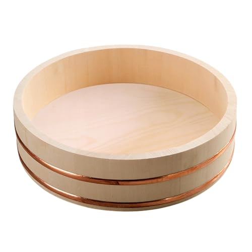 Cuve à mélanger en bois pour sushis : évitez le riz collant et compact