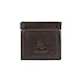 Visconti Mens Genuine Quality Small Italian Style Leather Coin Purse Pouch / Change Wallet or Key Holder (Brown)