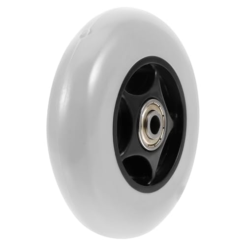 FOMIYES Wheelchair Tire Replacement Universal Wheel for Wheelchair (100mm Diameter 8 Holes) Sturdy Pvc Quiet Ride Simple Installati