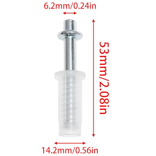Lovelysp - Bisagra superior para puertas plegables de armario, 10 piezas, 3/8 pulgadas, para puertas dobles plegables, correderas y de vestidor, repuesto de herrajes para puertas interiores miniatura 4
