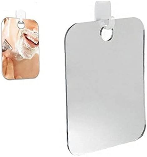 Miniatura 2 de U-K Espejo de ducha de acrílico antiniebla portátil para baño, sin niebla, para baño, viaje, para hombre, fácil de transportar, útil y hábil