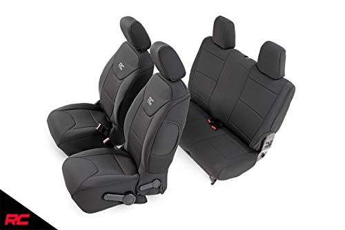 Rough Country Neoprene Seat Covers (fits) 2013-2018 Jeep Wrangler JK | 2DR |