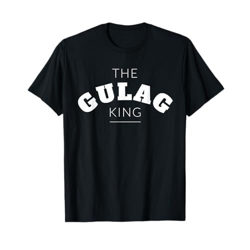 Herren The Gulag King Funny Joke Duty Call Warzone Video Game T-Shirt