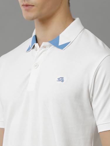 Image of ADRO Mens Polo T Shirt -100% Cotton Polo Tshirt for Men | Solid Polo T-Shirt Regular fit