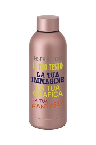 Borraccia Termica Personalizzata 500 ml in Acciaio Inox – Doppia