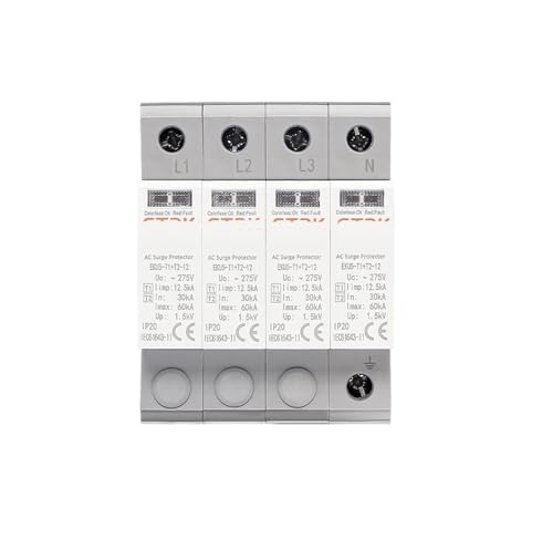 Parafoudre domestique SPD haute performance T1 T2 4P pour sécurité maximale
