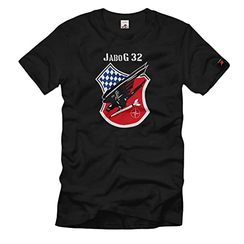 T-Shirt Luftwaffe Noir Copytec JaBoG 32 Idéal pour Sorties Militaria S