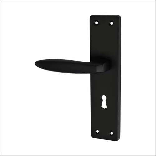 Image of Milton 8 Inch Aluminum Mortise Lock Set - Black Model MSS-ALM-2001