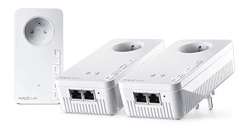 Devolo Magic 2 WiFi 2400 Mbit/s Ethernet/LAN Blanc 3 pièce(s) - Adaptateurs réseau CPL