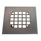 Oatey 4-1/4 in. Square Rubbed Bronze – Carded