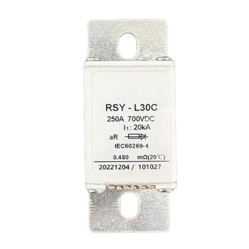 Fusible RSY-L30C 250A coupure aR haute performance sous tension continue 700VDC