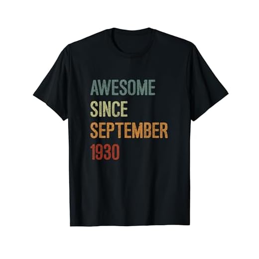 Impresionante desde septiembre de 1930, regalo de cumpleaños divertido retro Camiseta